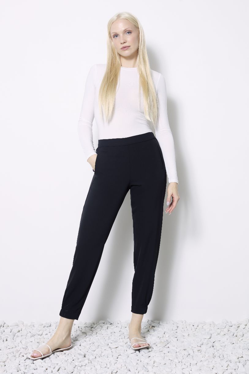 JOGGER UP SOLID VEGAN SILK