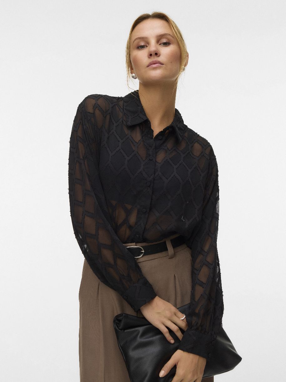 CHEMISIER GALILEA LE TRANSLUCIDE RAFFINÉ