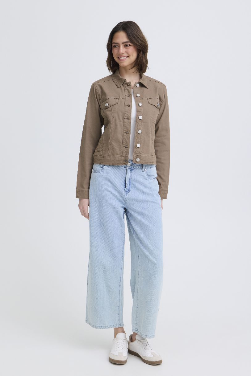 JACKET DE JEANS TWILL LE MONOCHROME