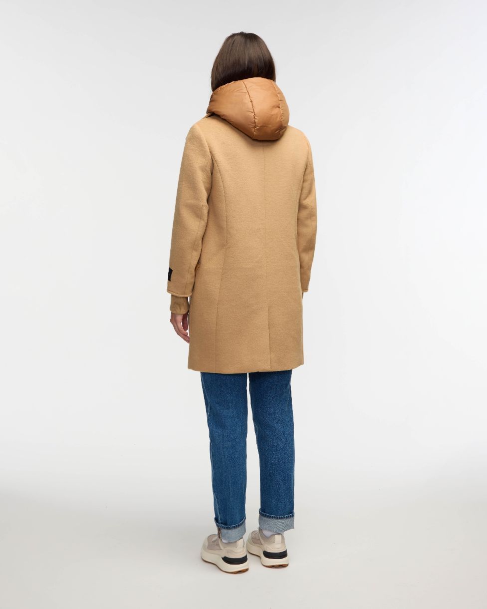 MANTEAU EN LAINAGE PAJAR CELESTE