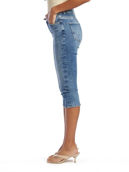JEANS CAPRI GUESS LILY DRIFTWOOD BLUE