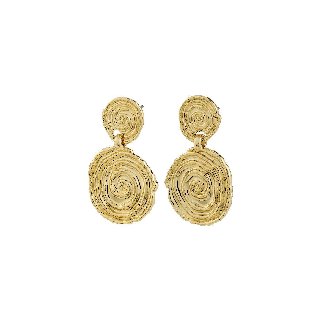 BOUCLES D'OREILLES AIR PENDENTIF SPIRALE