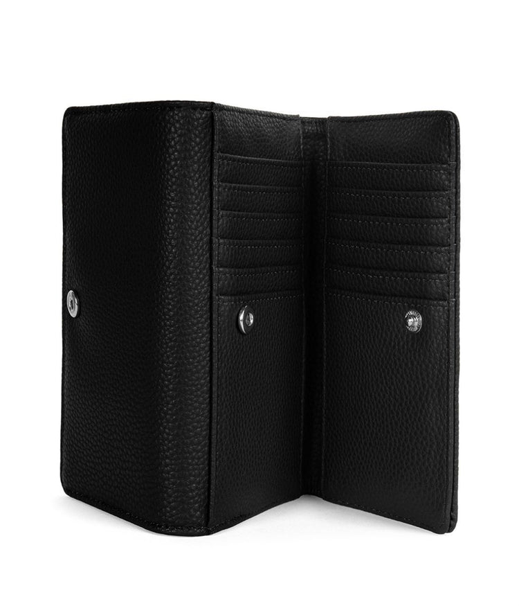 MATT & NAT PORTEFEUILLE MAIRI GRAIN BLACK