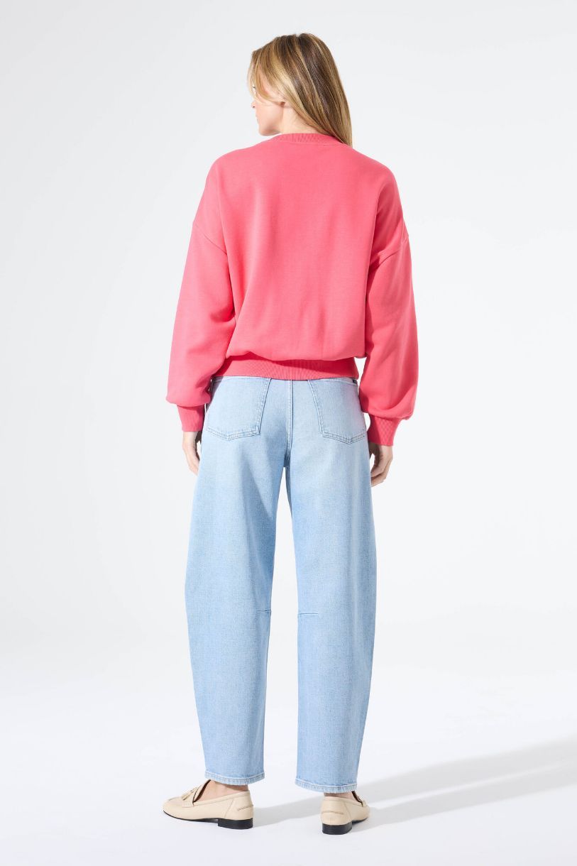 CHANDAIL EN COTON OUATÉ AMORE