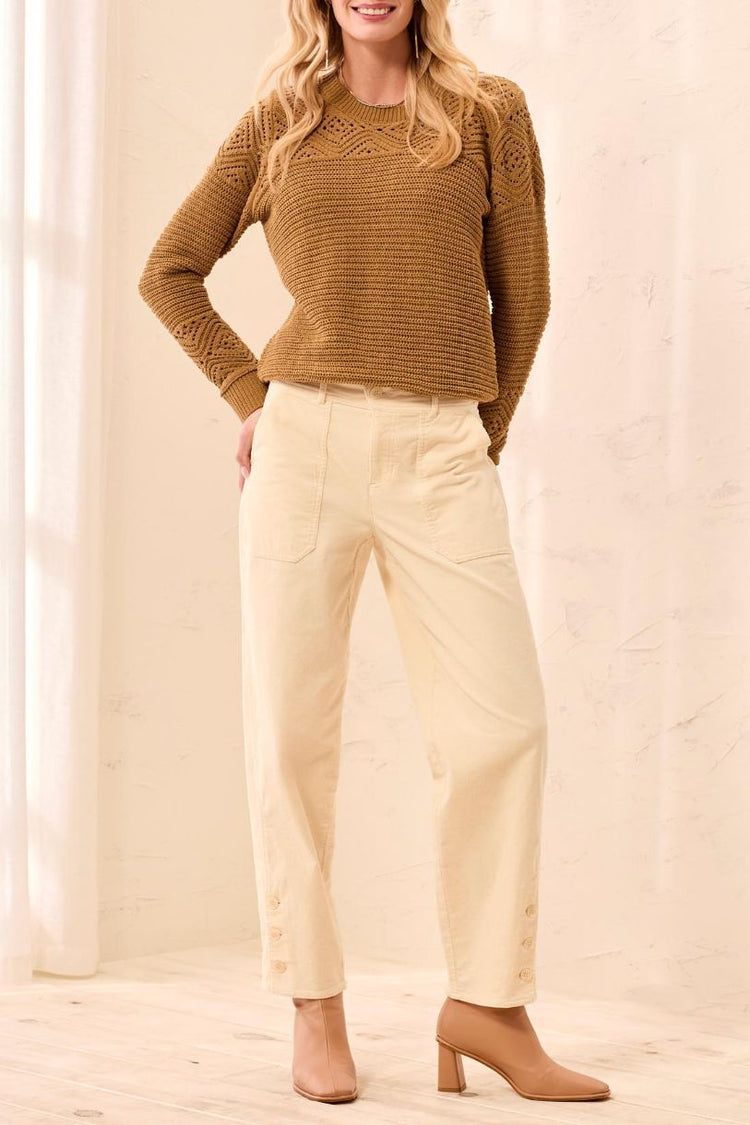 TRIBAL PANTALON BARREL FLY FRONT