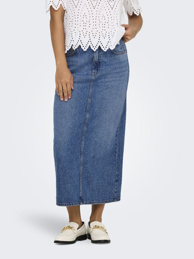 JUPE DE JEANS ONLY LUMI MIDI