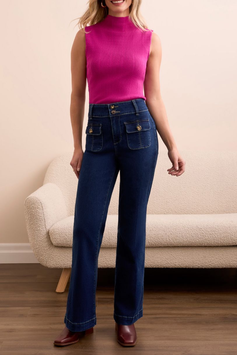 JEANS PALAZZO BROOKE