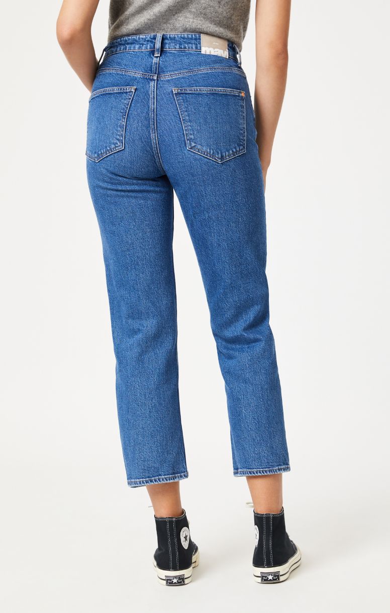 MAVI JEANS SAVANNAH MID BRUSHED BLUE