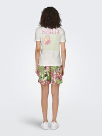 T-SHIRT KITA SUR UNE TERRASSE