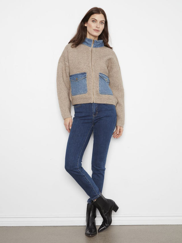 CHARLIE B CARDIGAN C2045-716C