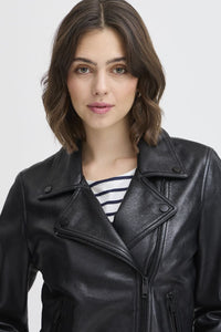 JACKET DE CUIR VÉRITABLE RAVA
