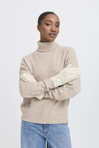 MITAINE LIINA EST TOUTE MÉLANGÉE