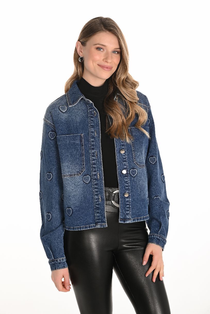 JACKET DE JEANS PASSIONNÉMENT TOI