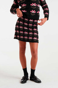 JUPE COURTE BABOUSHKA DANS LES FLEURS