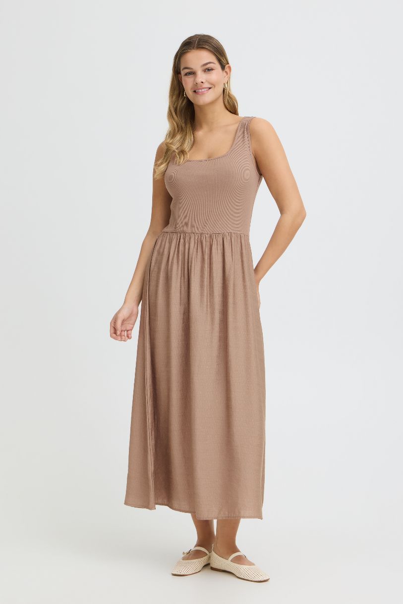 ROBE LONGUE JUNDY BOIT SON CAFÉ