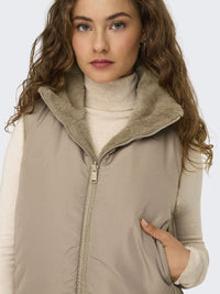 ONLY VESTE ONLDANA FAUSSE FOURRURE
