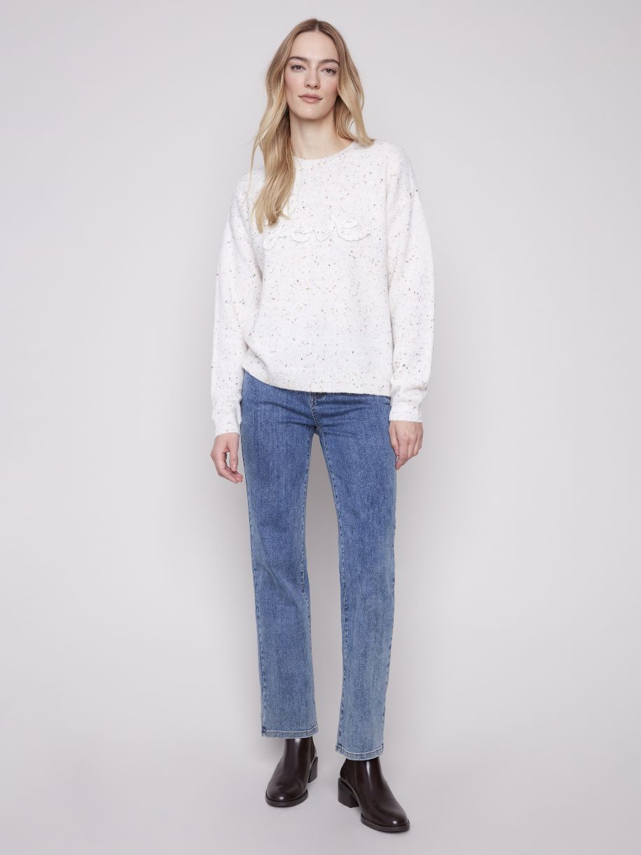 PULL LOVE ET CONFETTIS