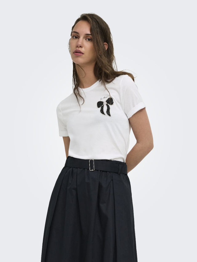 ONLY T-SHIRT ONLKITA LUXE