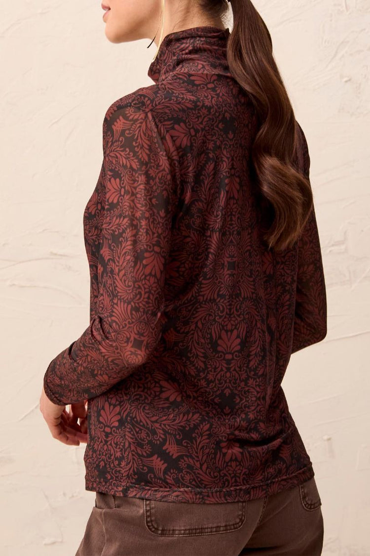 TRIBAL CHANDAIL EN MÈCHE RUSTICBROWN