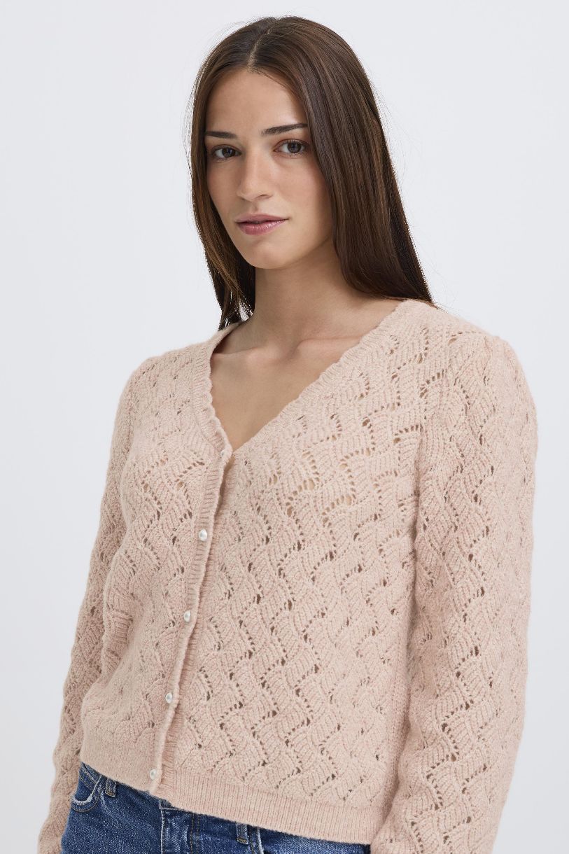 CARDIGAN NADIKA EN PERLES