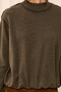 TRIBAL CHANDAIL BUBBLE SWEATSHIRT