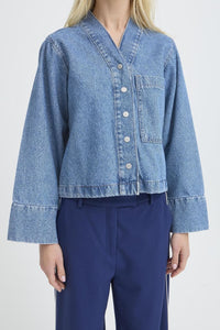 JACKET DE JEANS KACILA TOMBER À PLAT