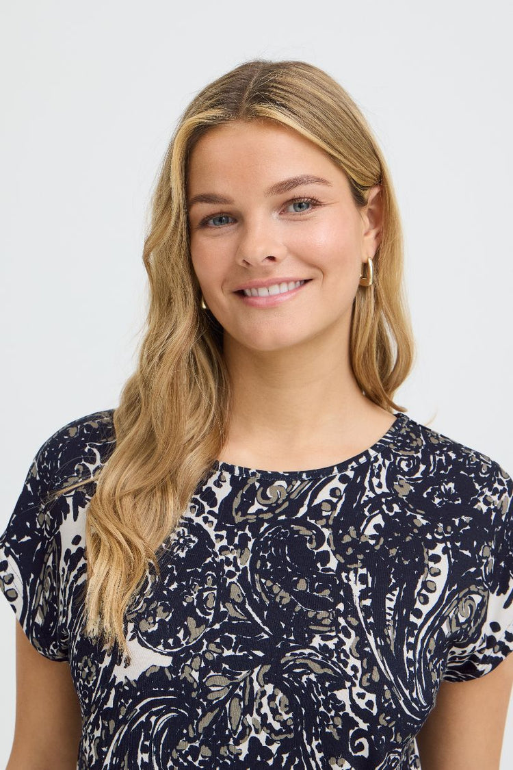 FRANSA T-SHIRT FRAMY