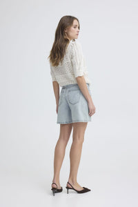 SHORT DE JEANS KIELO LES PÉTALES AU VENT