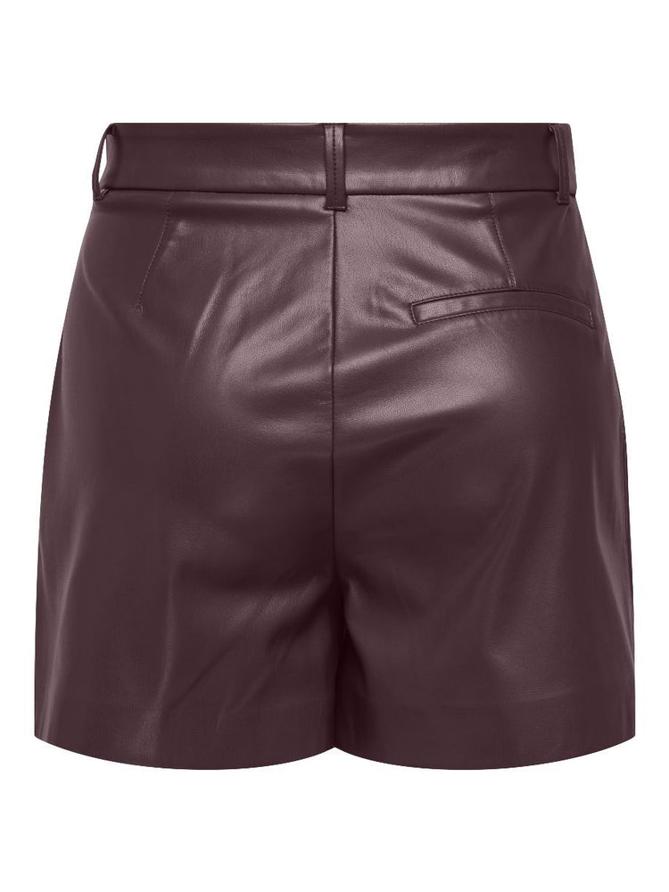 ONLY SHORT ONLSMOOTH HW FAUX CUIR