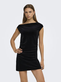 ONLY ROBE COURTE ONLRUE VELVET