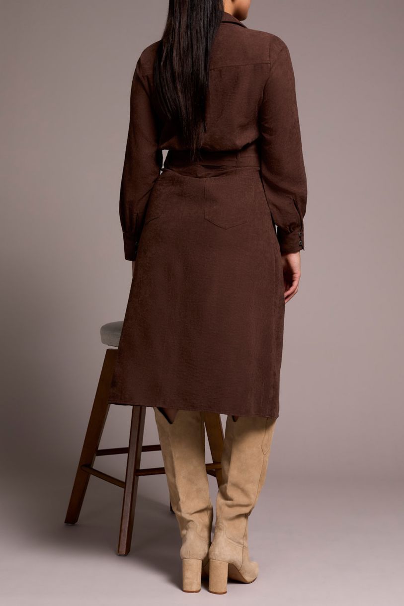 ROBE-CHEMISIER WESTERN CHIC