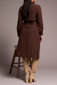 ROBE-CHEMISIER WESTERN CHIC