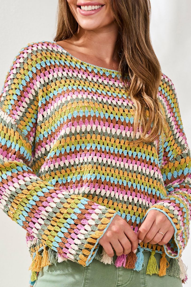 PULL PERSONNALITÉ COLORÉE