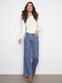 JEANS TRÈS ÉVASÉ CHARLIE B