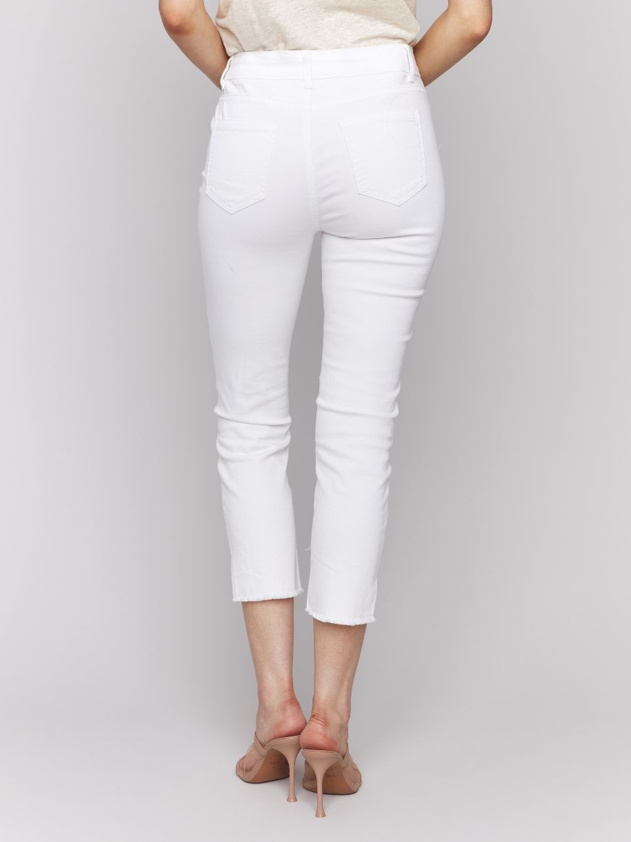 JEANS CROCHET DORÉ
