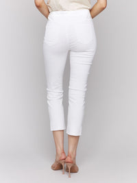 JEANS CROCHET DORÉ