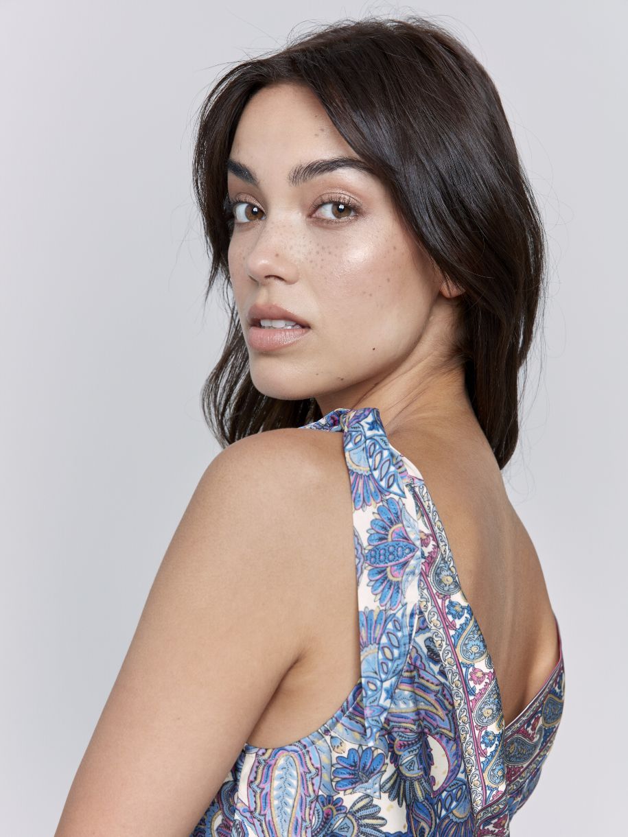 TOP CHIC FOULARD PAISLEY