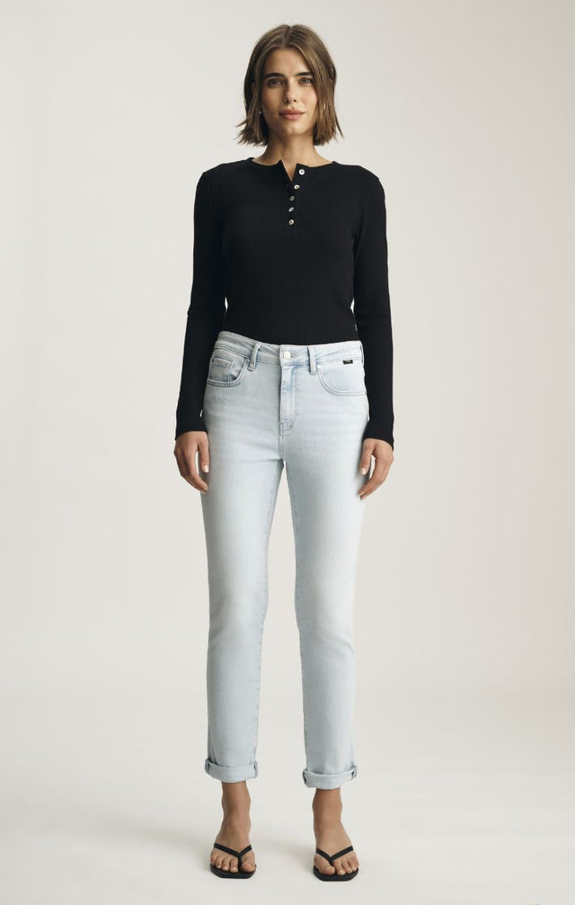 JEANS MAVI BOYFRIEND KATHLEEN FEATHER