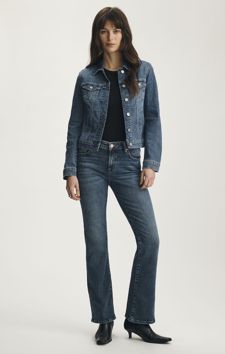 JACKET MAVI SAMANTHA DARK BRUSHED