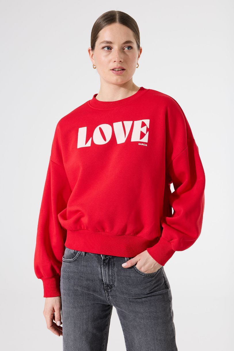 CHANDAIL EN COTON OUATÉ LOVE