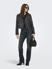 JACKET BIKER CARMEN FAUX CUIR