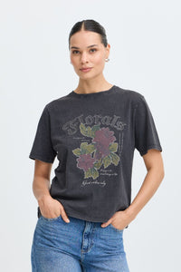 B.YOUNG T-SHIRT BYSOLKO FLORAL