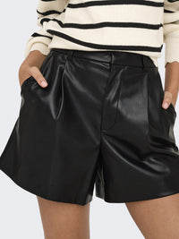 ONLY SHORT ONLSMOOTH HW FAUX CUIR