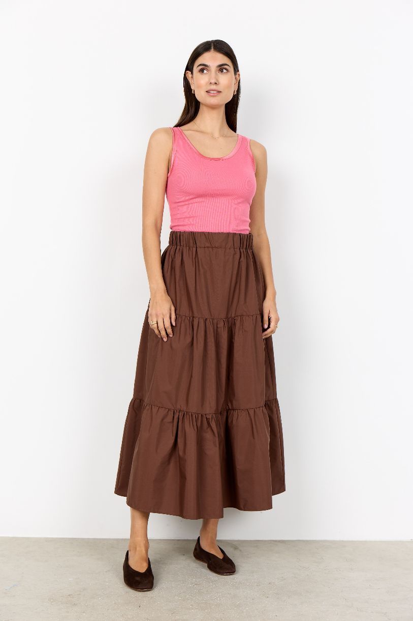 CAMISOLE TOUCHE SATINÉE