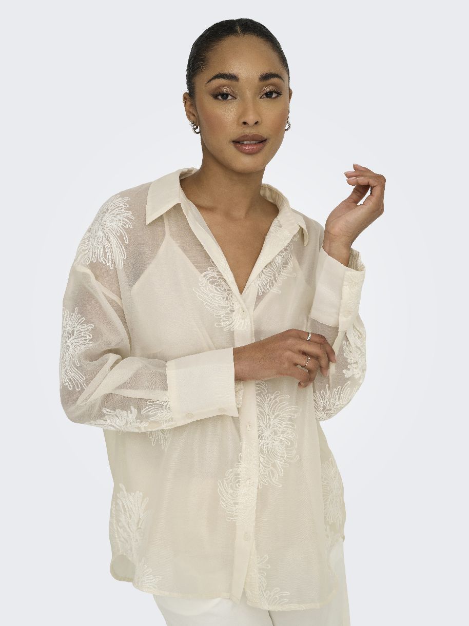 CHEMISIER OREGON LE VOILE ET SES FLEURS