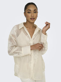 CHEMISIER OREGON LE VOILE ET SES FLEURS