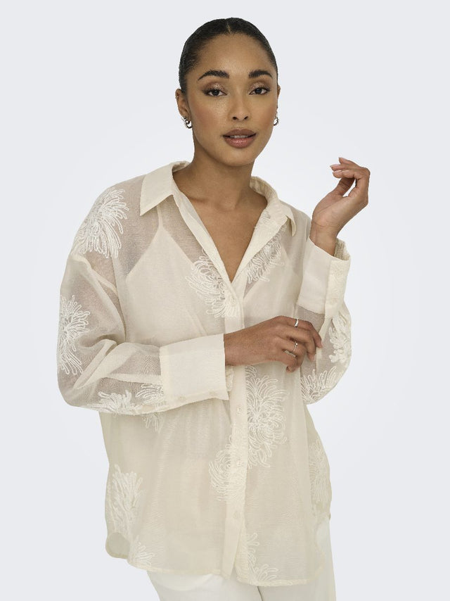 CHEMISIER OREGON LE VOILE ET SES FLEURS