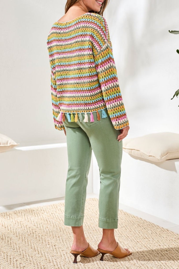 PULL PERSONNALITÉ COLORÉE