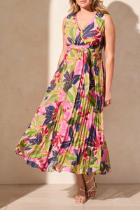 ROBE LONGUE DÉESSE TROPICALE