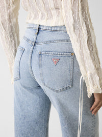 JEANS GUESS WIDE LEG REY CORTEZ BLUE